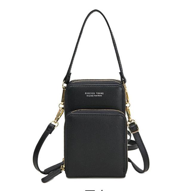 Mini Crossbody Shoulder Bags Women Multi-functional Touchable Cell Phone Pocket Card Purse Ladies Small Bag Female Messenger Bag Mini Crossbody Shoulder Bags Women Multi-functional Touchable Cell Phone Pocket Card Purse Ladies Small Bag Female Messenger Bag